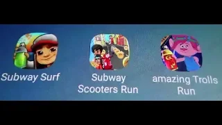 Subway Surfers Vs Amazing Trolls Run Vs Subway Scooters Run