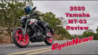 2020 Yamaha MT-03 Review - Cycle News