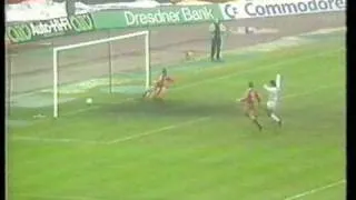 1986 FC Bayern München - Fortuna Düsseldorf 2:3 | 2x Ralf Dusend | 1x Holger Fach