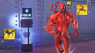 I Pretended To Be Carnage To Protect BOSS Venom In Fortnite