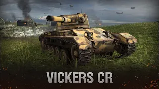 Vickers CR - лучший танк на 9 лвл? - WotBlitz (World of Tanks Blitz)