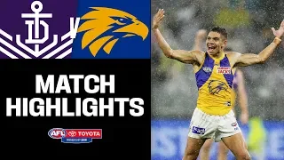 The 50th Western Derby | Fremantle v West Coast Highlights | Round 16, 2019 | AFL