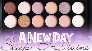 Sleek A NEW DAY | РЕВЬЮ Палетки + Мини-Урок Макияжа и Сравнение с AU NATUREL