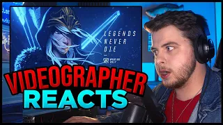 Videographer reacts to Legends Never Die (ft. Against The Current) | Worlds 2017 - League of Legends