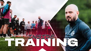 Cinel's First Training Session ⚽︎ | INSIDE TRAINING