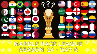 Marble Race League Season 14 DAY 6 Marble Race in Algodoo