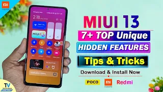 MIUI 13 New TOP 7+ Unique Hidden Features Settings | MIUI 13 Tips and Tricks | MIUI 13 Features