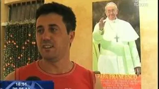 I cittadini di Portacomaro:"Papa Francesco è uno di noi". Servizio di Luciano Piscaglia