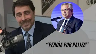 Alberto Fernandez no irá por la reelección y Eduardo Feinmann reaccionó fuerte: “Perdía por paliza”