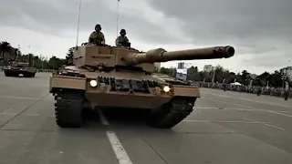 Tanques Leopard 2 | Parada militar 2017 Chile