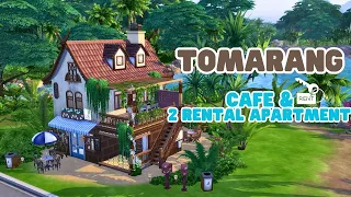 Tomarang Cafe & 2 Rental Apartment | The sims 4 | Speed Build