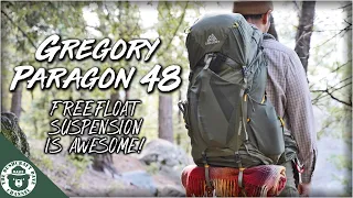 Gregory Paragon 48 Backpacking Lightweight Hiking Thru-Hike Backpack