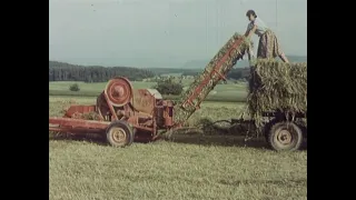 Rationelles Arbeiten mit Landmaschinen (Schweiz, ca. 1966)