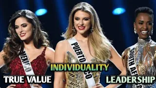 Miss Universe 2019 Final Top 3 Question and Answer Round | Miss Universe 2019