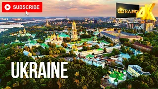 Flying Over Ukraine 4K Relaxation Film | Beautiful Music Relaxing Music with Amazing Nature Videos