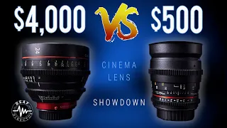 $4000 vs $500 Cinema Lens Shootout: Rokinon Cine DS vs Canon CN-E