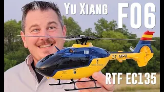 Yu Xiang - F06 - RTF EC135 Heli - Unbox, Build, & Maiden Flights