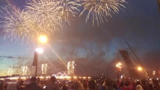 Огненый салют на алые паруса 2017