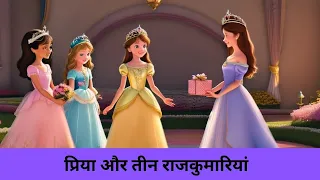 प्रिया और तीन राजकुमारियां #video #viral #viralvideo #moralstories #funny #entertainment #stories