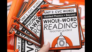 Guided Phonics + Beyond BOOST Science of Reading Aligned CVC Activities