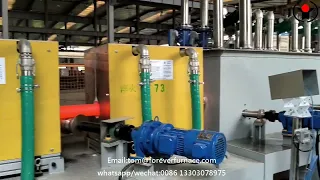 Oil Well Drill Pipe Induction Heat Treatment Production Line #oildrillpipe #heattreatment