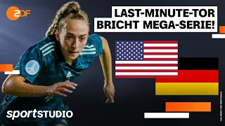 USA – Deutschland Highlights | Freundschaftsspiel 2022 | sportstudio