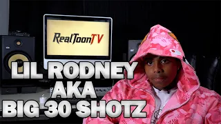 15 year old Lil Rodney on getting locked up for 3 years at age 12 for shooting baby, Part 1