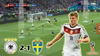 Toni Kroos - The Saviour | Germany vs Sweden 2-1 | Tactical Analysis | World Cup 2018