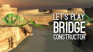 Let's Play Bridge Constructor on Xbox One - THE SUSPENSION IS KILLING ME