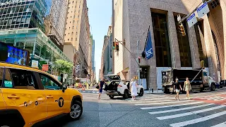 NYC Driving: From Midtown Manhattan to JFK Airport with ASMR Sounds