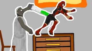 GIANT Granny vs. Hulk, Deadpool Injection Animation