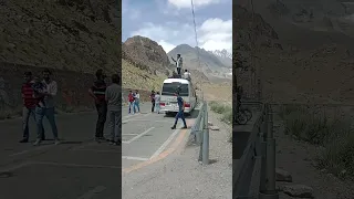 Tourists enjoying in Passu Hunza