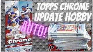 2022 Topps Chrome Update Hobby Box- What's the Difference Between a Hobby Box and Retail??