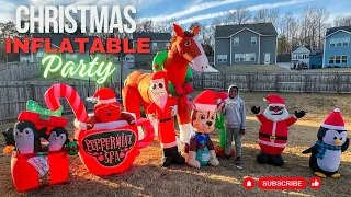 Walmart Christmas Inflatable - (Unboxing 2023 Display)