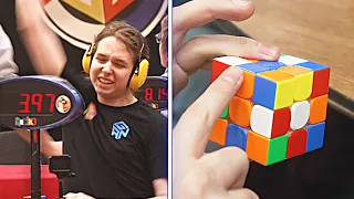 Tymon breaks down his brilliant 3.97 seconds Rubik's cube solve