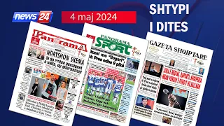 4 maj 2024 "Shtypi i dites" në News24 - "Koha për t'u zgjuar" ne studio Klevin Muka