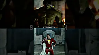 The incredible Hulk Vs Shazam | edit by me #shorts #shazam  #incrediblehulk #hulk #mcu #marvel  #dc