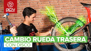 Los mejores TRUCOS para cambiar una RUEDA con frenos DE DISCO