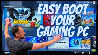 Start Your Gaming PC Like a Console | How to Boot Hands-Free Guide