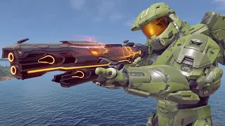 Halo 5 - All Weapons Showcase (Third Person) - Reload Animations and Sounds