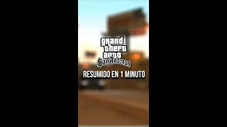 GTA San Andreas resumido en 1 minuto #Shorts #gta