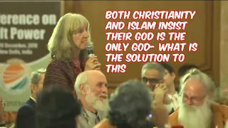 Both Christianity and Islam insist their god is the only God  What is the solution to this #Sadhguru