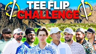 2v2v2v2 Tee Flip Golf Challenge w/ Bob Does Sports