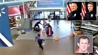 Deadly Shootout In Walmart Between Officers And Suspect Caught On Video