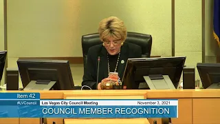 Las Vegas City Council Meeting 11-3-21