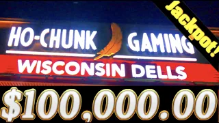 Winning Over $100,000.00 At Ho Chunk Casino!