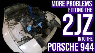 PROJECT DT86: More problems fitting the 2JZ into the Porsche 944