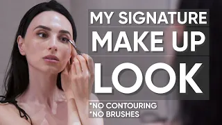 My Signature Make Up Look Easy & Quick: No Contouring, No Brushes & No Foundation | Jamila Musayeva