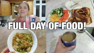 FULL DAY OF FOOD FOR A LARGE FAMILY! | WHAT'S FOR BREAKFAST, LUNCH, & DINNER!