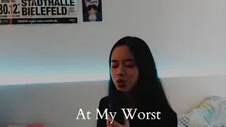 PINK SWEAT$ - AT MY WORST Claudia Emmanuela Cover